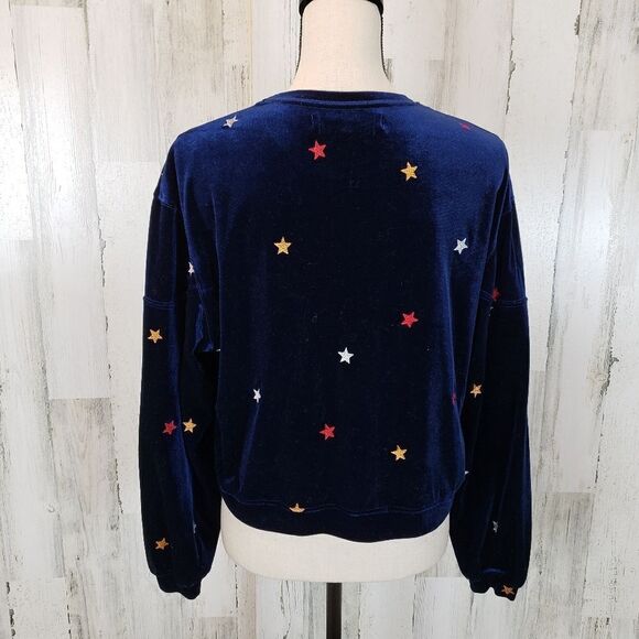 Row A Velour Embroidered Top - Picture 3 of 4